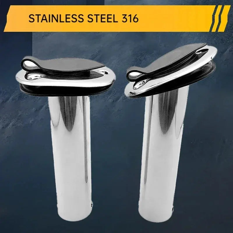 NNEOBA 316 Stainless Steel Fishing Rod Holder with PVC Cap-1