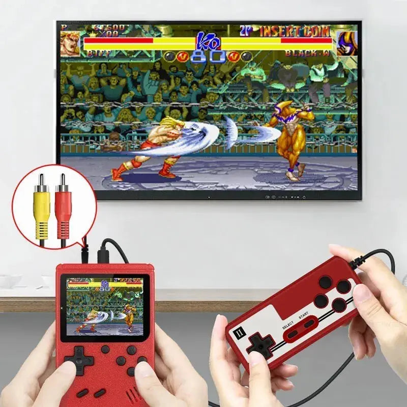 NNEOBA Retro Portable Mini Handheld Video Game Console with 500 Games-4