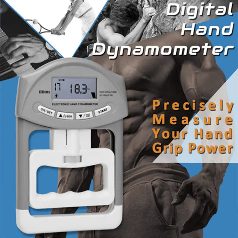 NNEDSZ Digital Dynamometer Hand Grip Strength Muscle Tester Electronic Power Measure-4