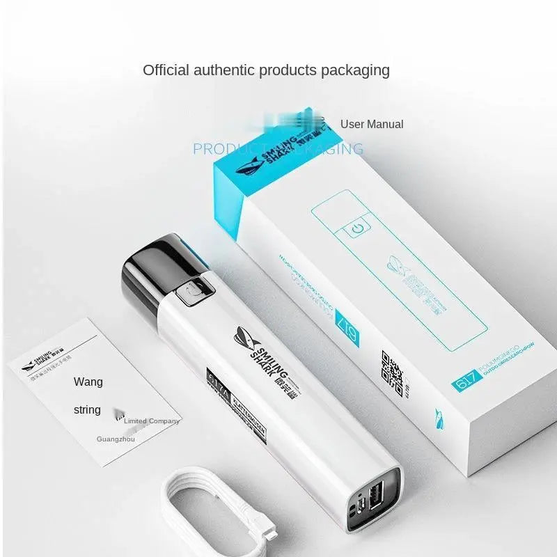 Mini Flashlight Light LED Rechargeable Charging Treasure Multifunctional Bright Field Super Bright-3