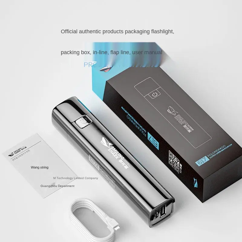 Mini Flashlight Light LED Rechargeable Charging Treasure Multifunctional Bright Field Super Bright-4