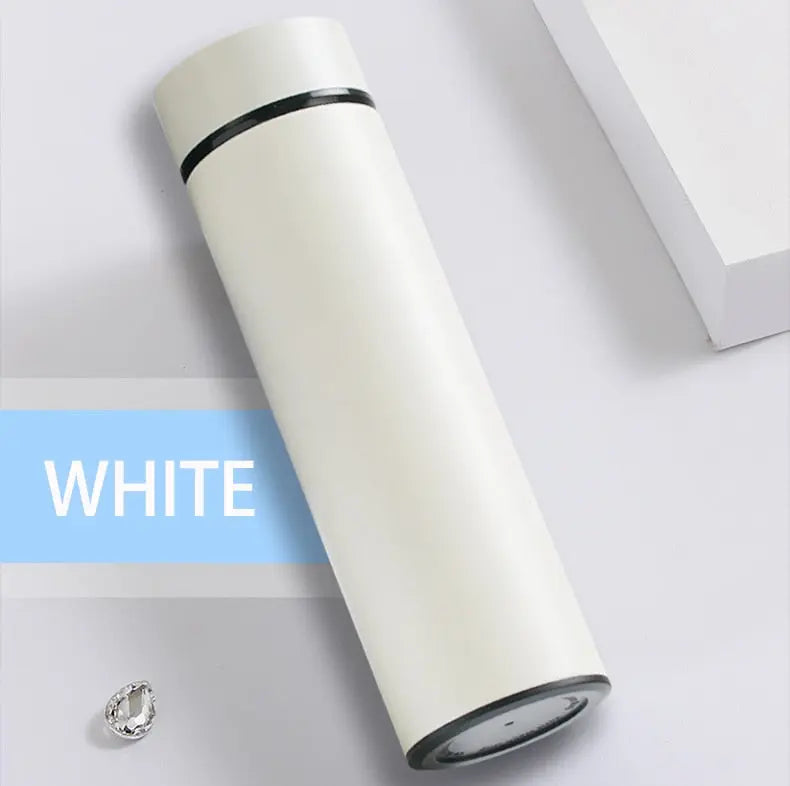 Intelligent Thermos Display Temperature Stainless Steel Thermo Cup Strainer Coffee Tea Vacuum Cup Travel Office Water bottle-4