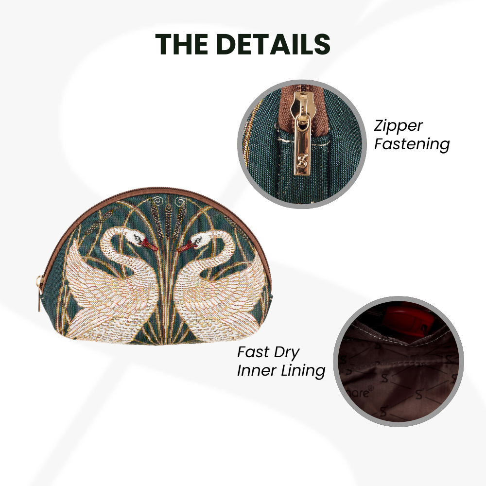 Swan - Cosmetic Bag-2