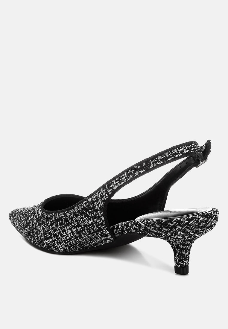 Zehra Boucle Slingback Pumps-2