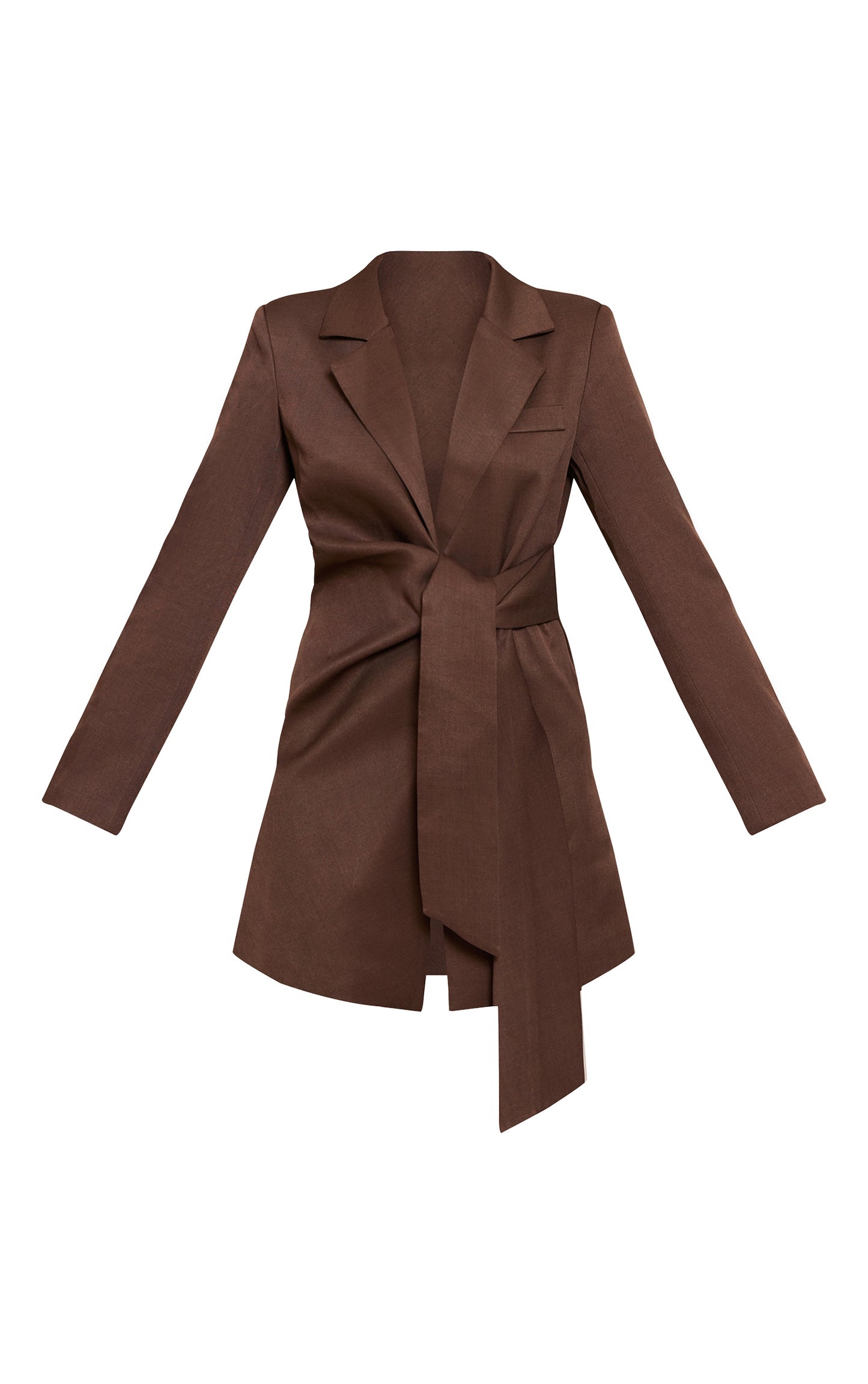 https://cdn-img.prettylittlething.com/f/4/7/7/f477a34c0e699f04d20d8f8f9c705918af31c28f_CNO3347_5_chocolate_woven_blazer_side_tie_mini_dress.jpg