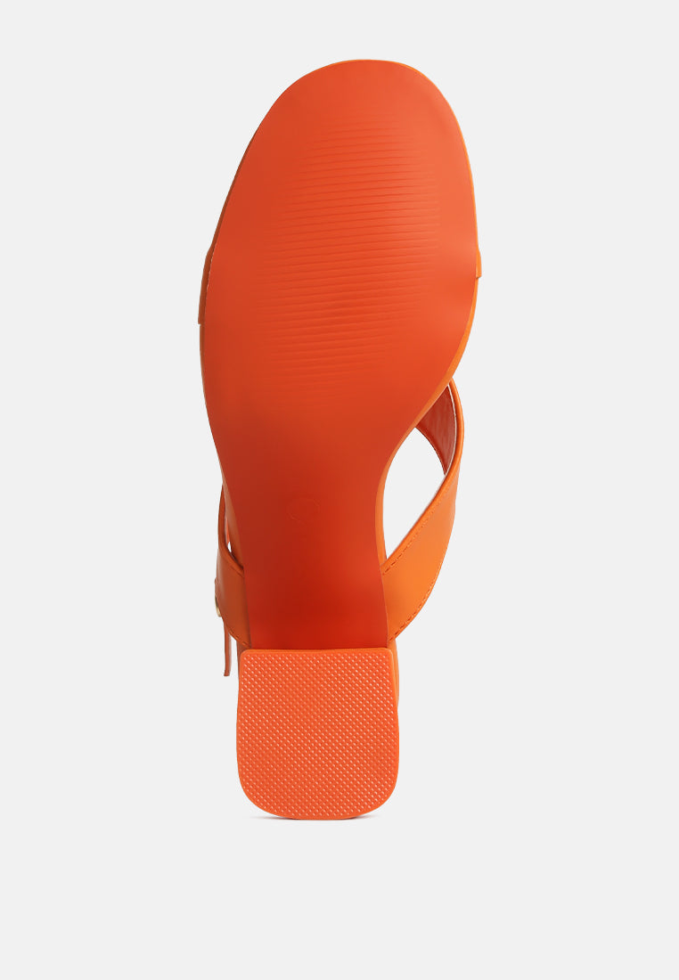 Monde Block Heel Thong Sandals-4