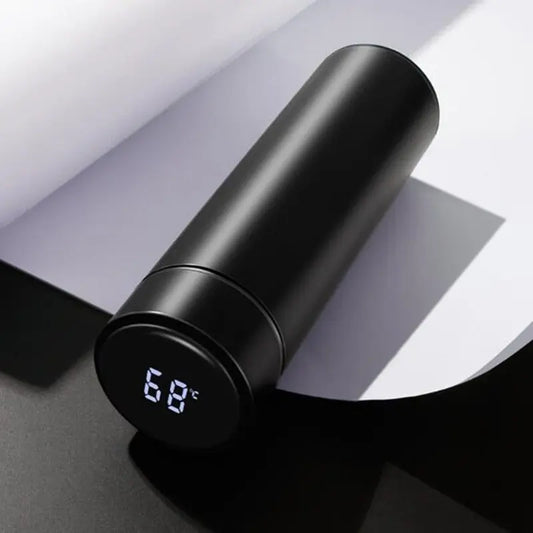 Intelligent Thermos Display Temperature Stainless Steel Thermo Cup Strainer Coffee Tea Vacuum Cup Travel Office Water bottle-0