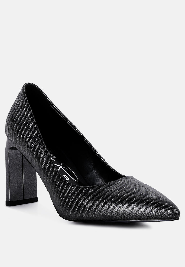 Tickles Italian Block Heel Pumps-1