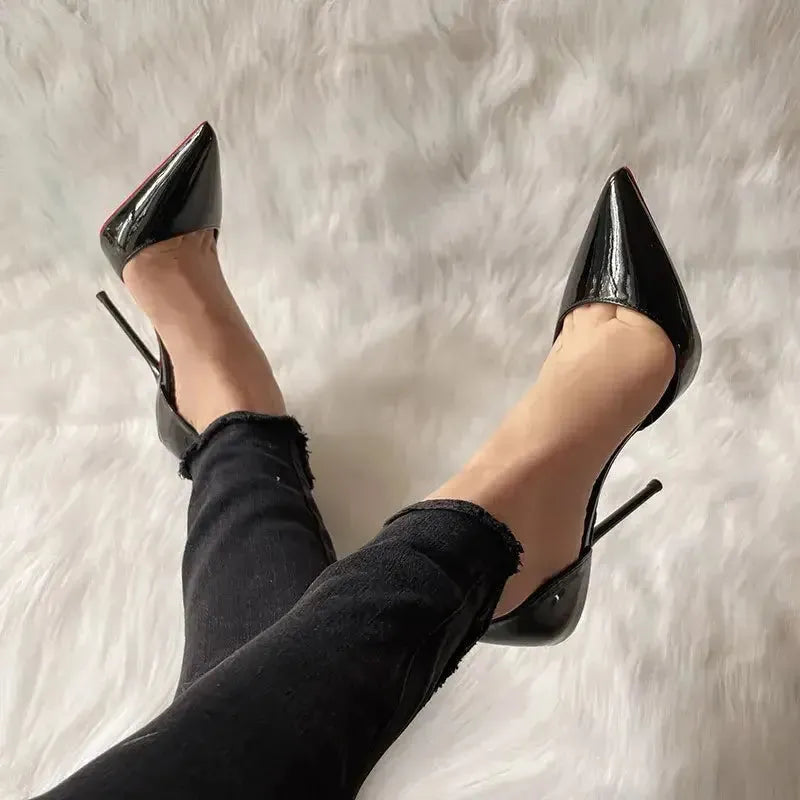 Ultra Thin 12Cm Heel Lady Shoes Pumps-3