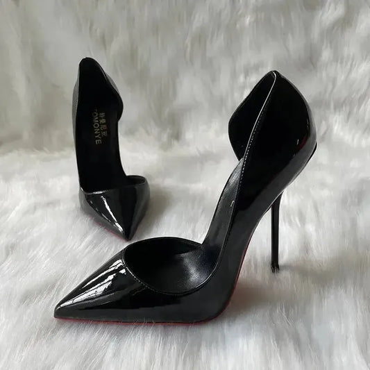 Ultra Thin 12Cm Heel Lady Shoes Pumps-0